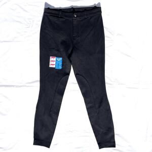 Fouganza Decathlon Horse Riding Breeches Pants Womens Large Black